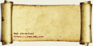 Snežana Kaloper vizit kartica